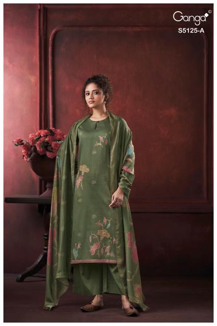 Ganga karina 5125 surat dress material wholesale market address